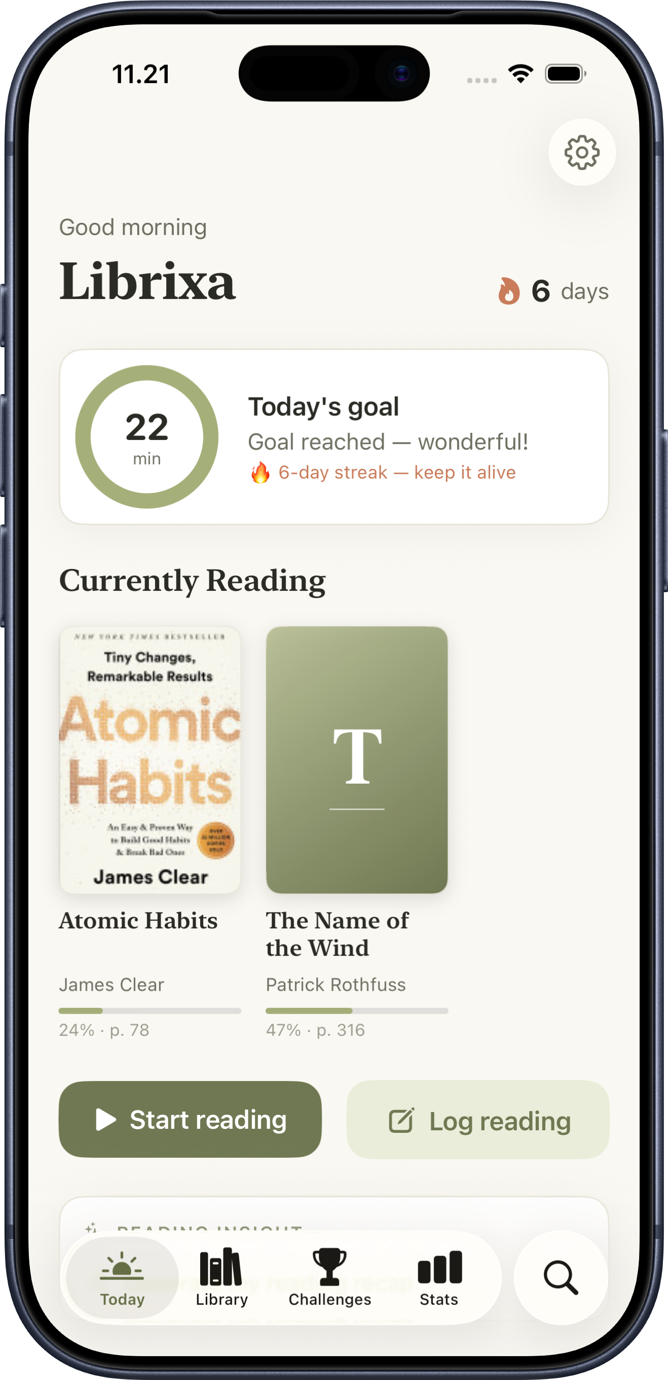 App screenshot